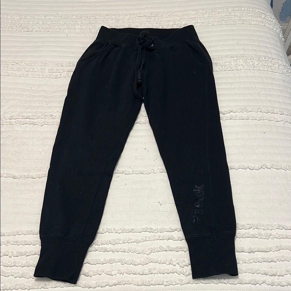 Reebok Kids Black Jogger Pants